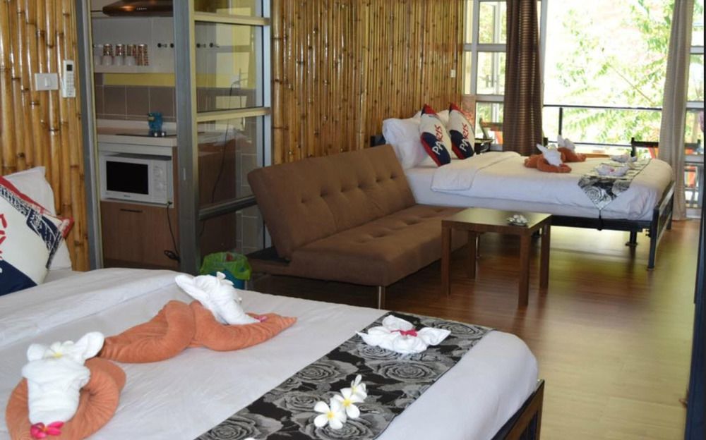 Zone6 Coworking Beach Apartment Old 2W Beach Hostel, Koh Samui Bophut Exteriör bild