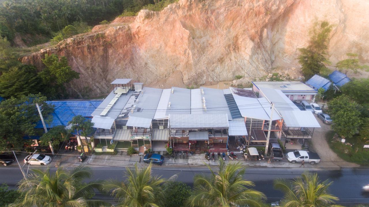 Zone6 Coworking Beach Apartment Old 2W Beach Hostel, Koh Samui Bophut Exteriör bild