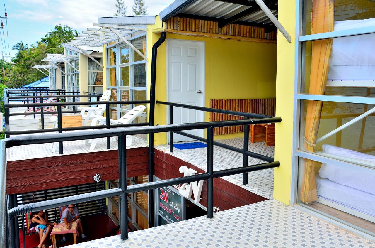 Zone6 Coworking Beach Apartment Old 2W Beach Hostel, Koh Samui Bophut Exteriör bild