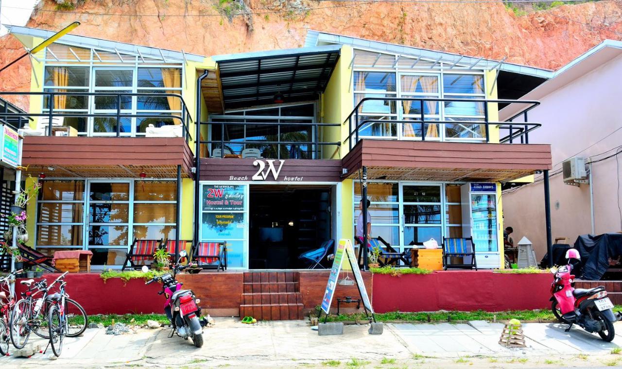 Zone6 Coworking Beach Apartment Old 2W Beach Hostel, Koh Samui Bophut Exteriör bild