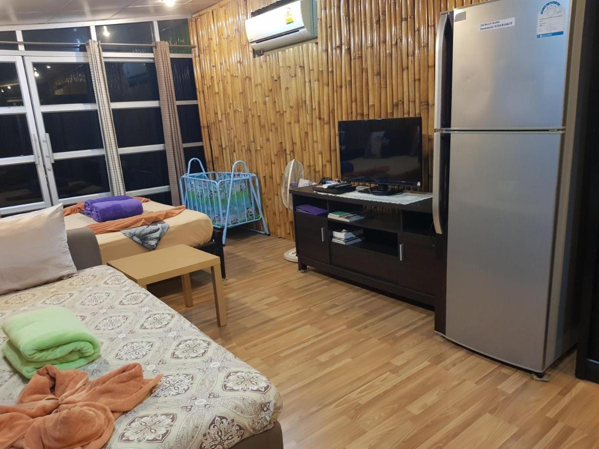 Zone6 Coworking Beach Apartment Old 2W Beach Hostel, Koh Samui Bophut Exteriör bild